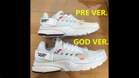 fake off white nike presto|nike off white presto 10.